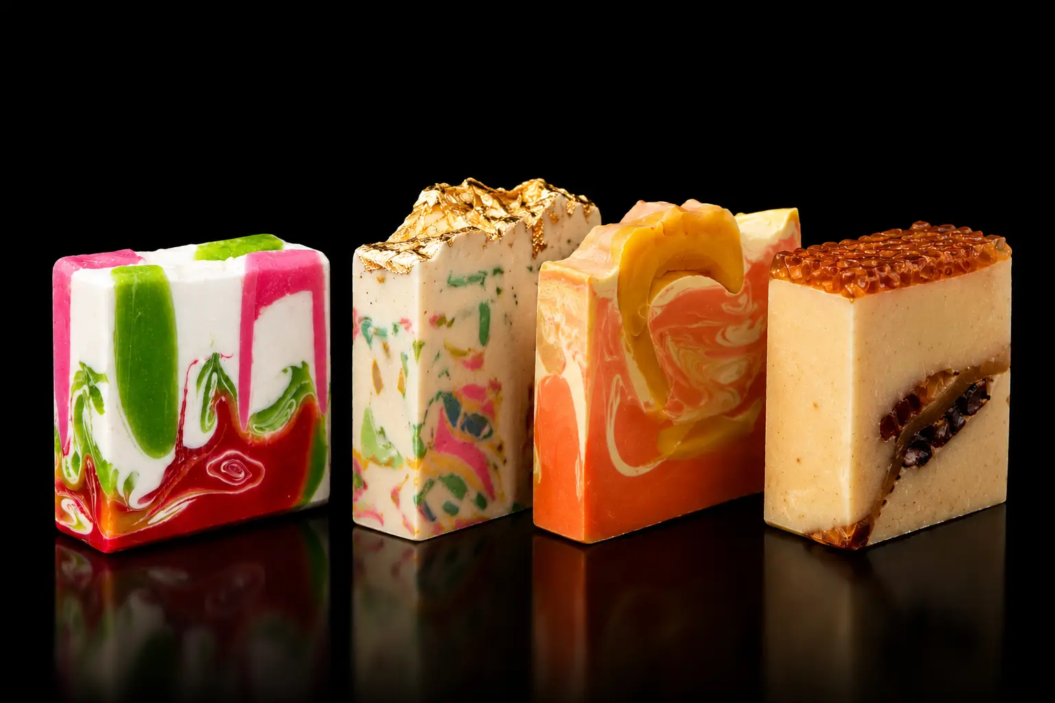 Signature Peptide Infused Soap Collection ( 4 )